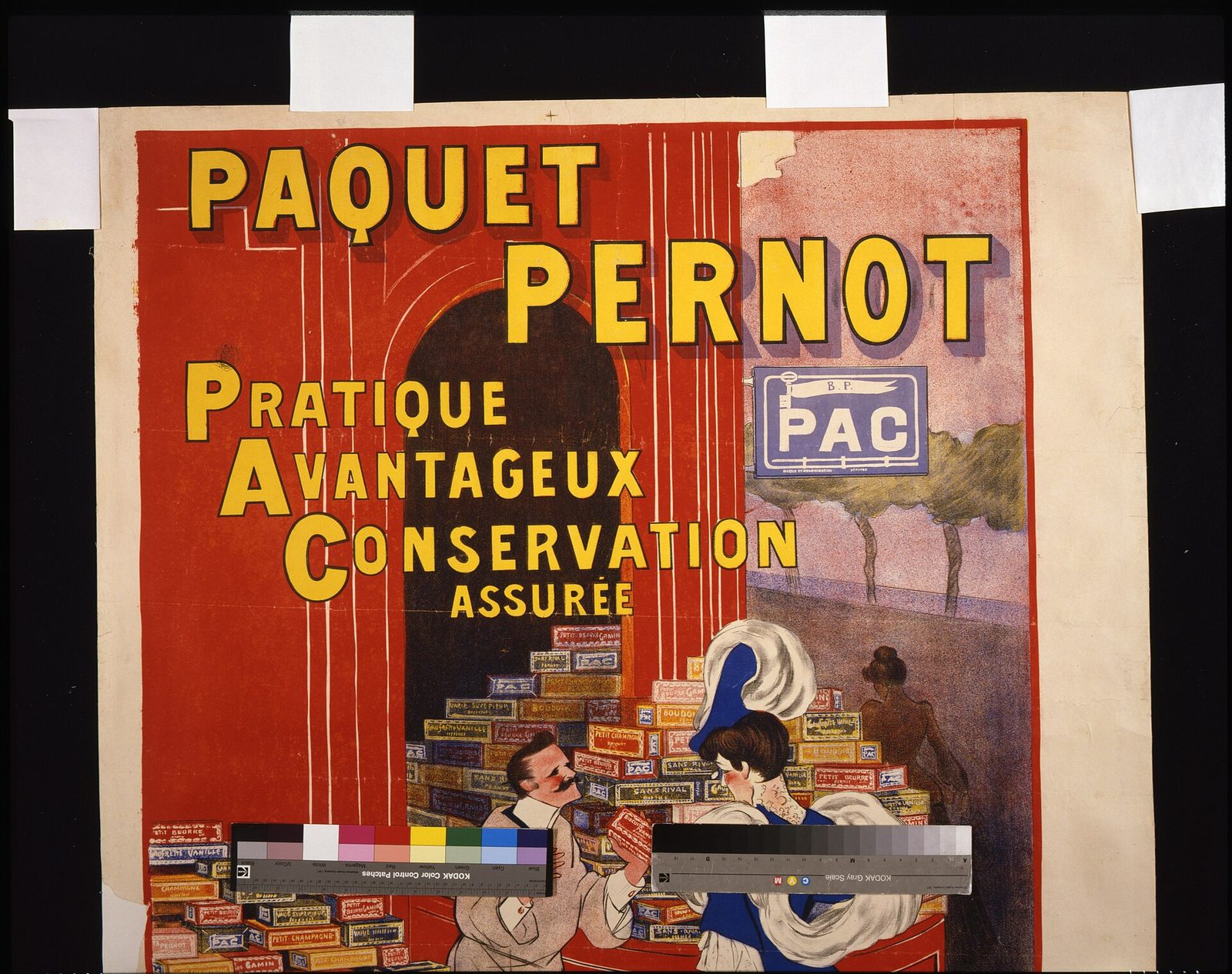 Leonetto Cappiello's 1905 poster for Biscuits Pernot