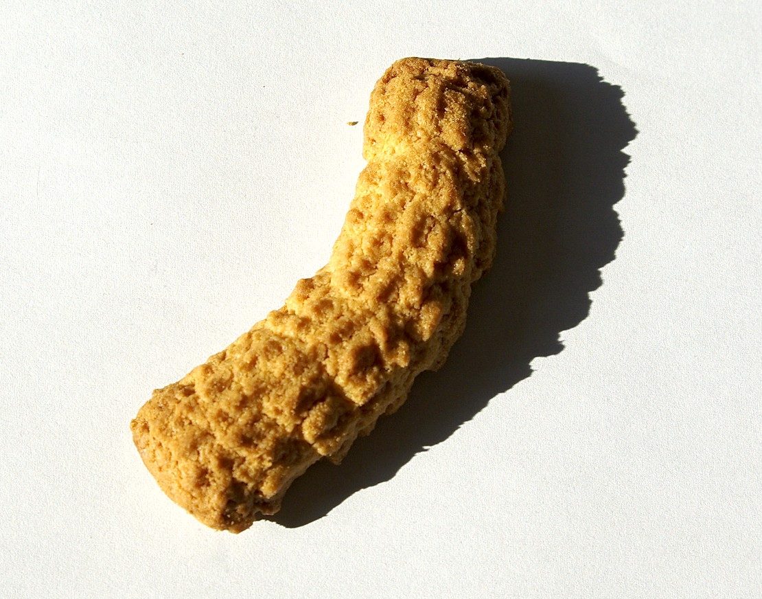 Krumiri of Casale Monferrato — bent cornmeal biscuits
